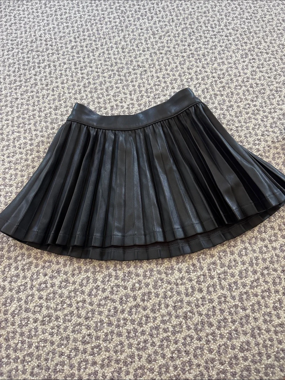 GAP kids leather skirt